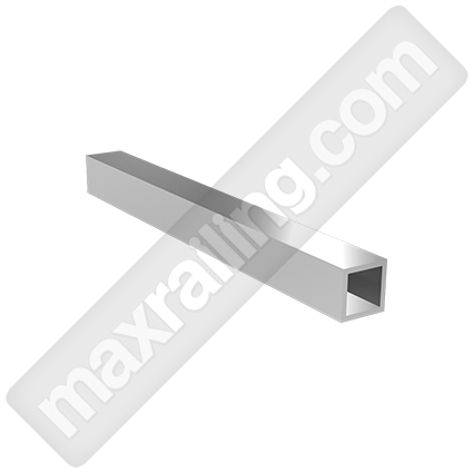 Квадратен профил 14х14мм. Дължина 6м. Елоксиран алуминий.